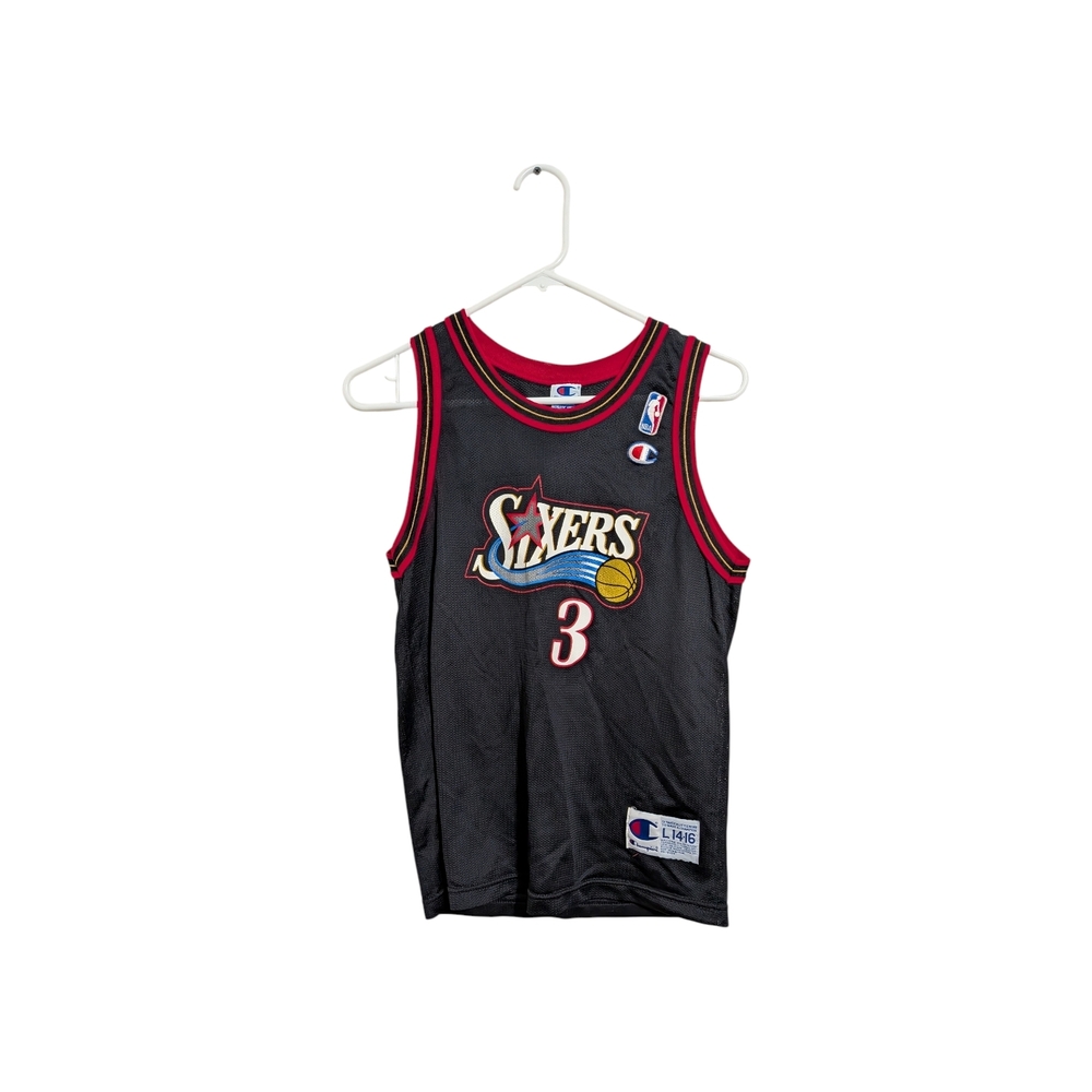 Champion Kids Sixers Black and Red Jersey